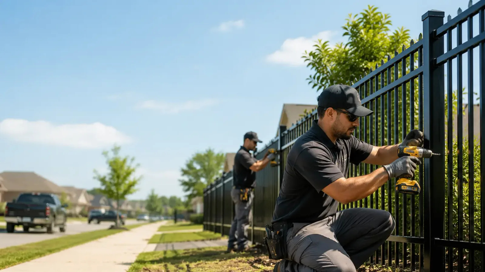 Metal Fence Installation in Beverly, KY